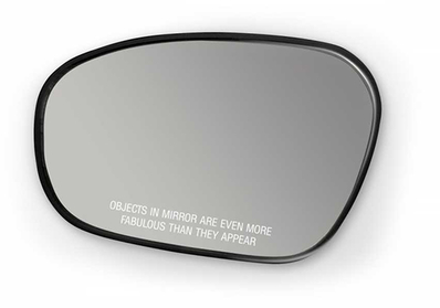 Dikiz Aynası Şeklinde Makyaj Aynası - Thumbnail